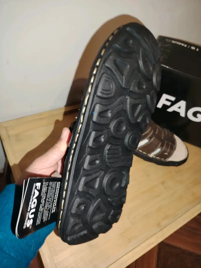 Sandalias de cuero Fagus nuevas nro 41 - 4