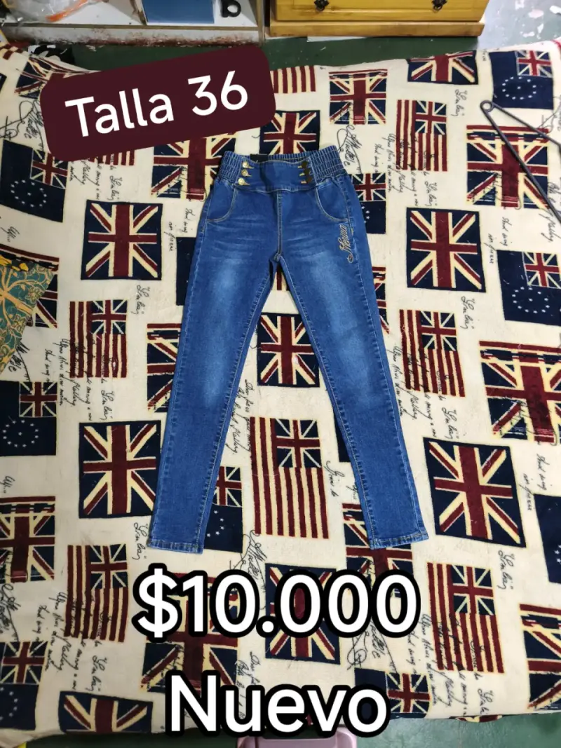Jeans azul talla 36 nuevos