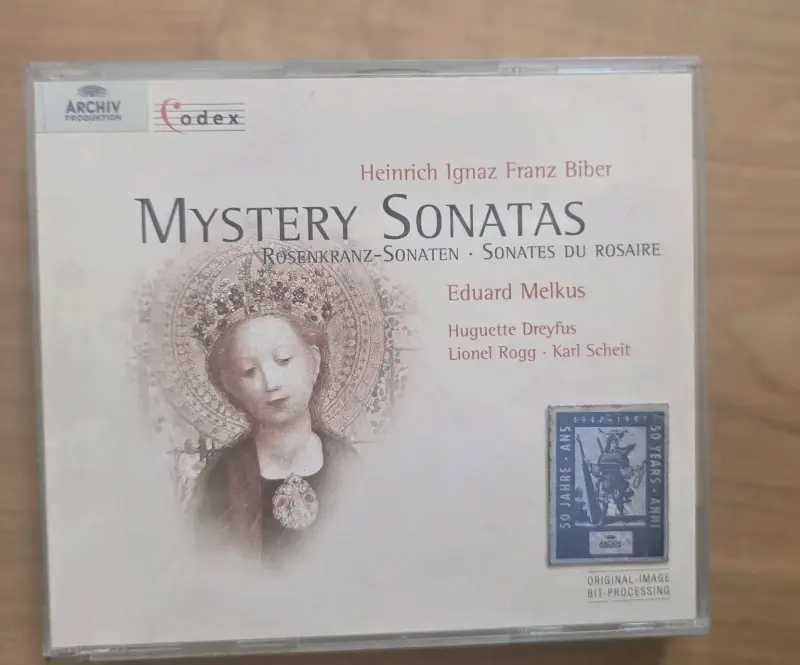 CD Mystery Sonatas - Biber - 1