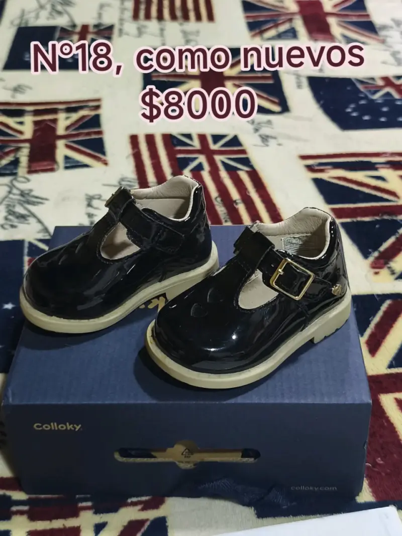 Zapatos negros piel charol Colloky