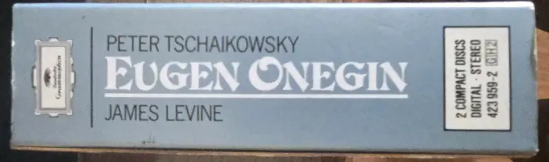 CDs Peter Tschaikovsky Eugen Onegin - 3