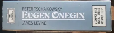 CDs Peter Tschaikovsky Eugen Onegin - miniatura 3