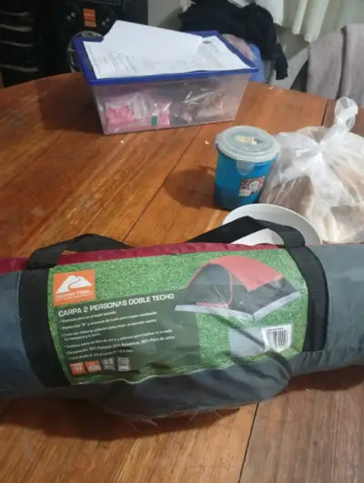 Carpa 2 personas doble techo - miniatura 1