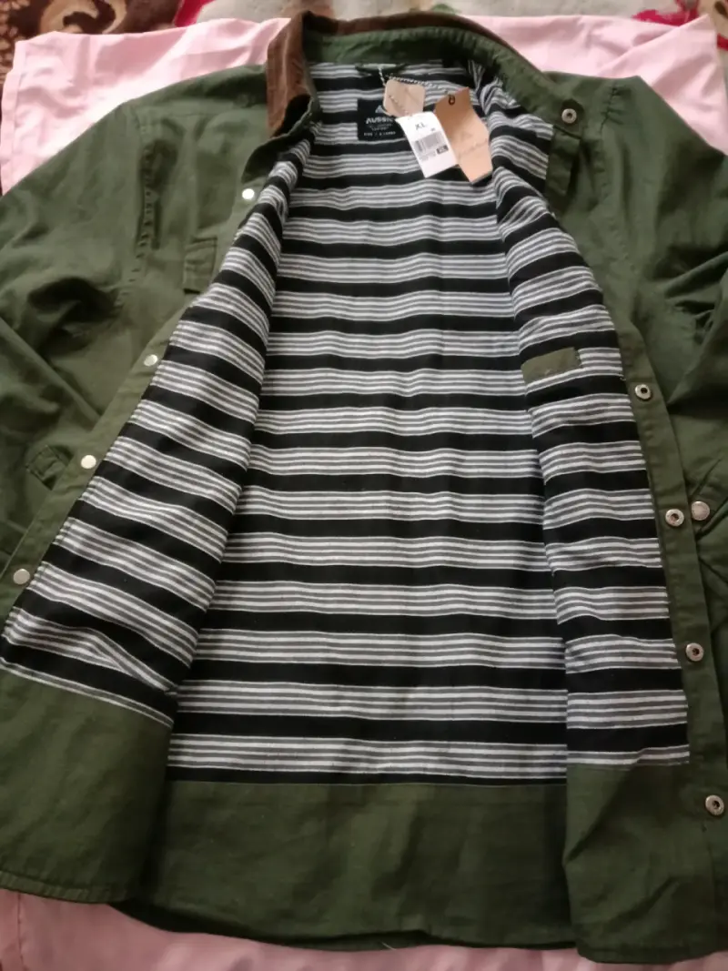 Chaqueta hombre verde XL - 2
