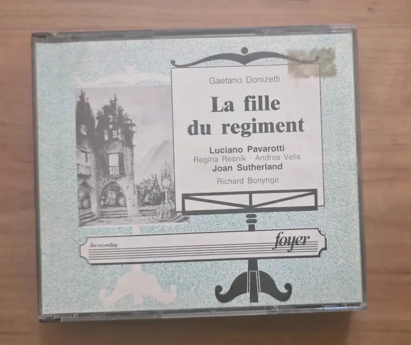CD La fille du regiment - 1