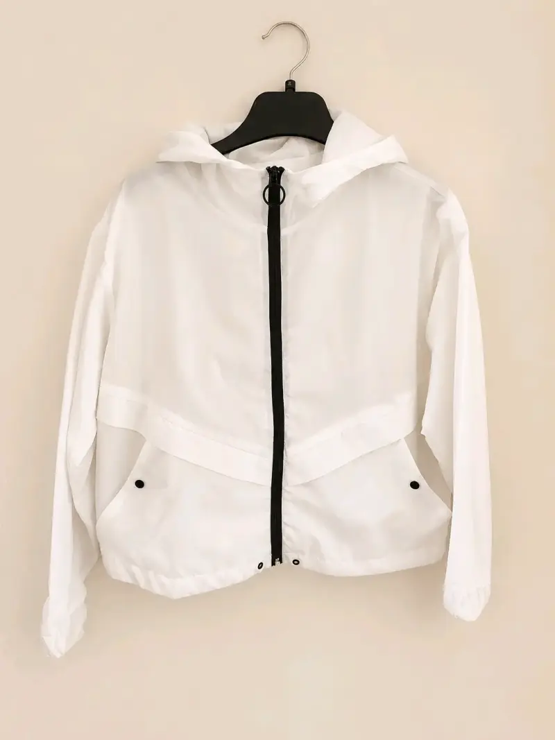 Chaqueta deportiva blanca mujer M - 2