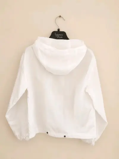 Chaqueta deportiva blanca mujer M - miniatura 3