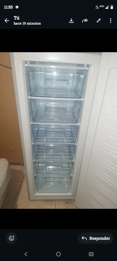 Refrigerador Sindelen gris - miniatura 2