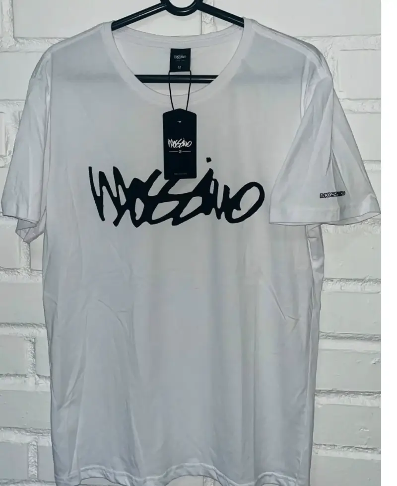 Polera blanca Moschino