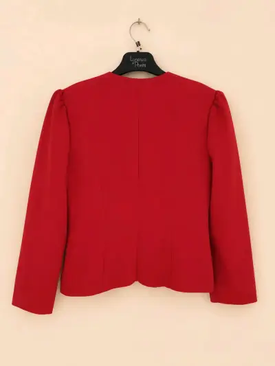 Chaqueta / Blazer roja elegante - miniatura 3