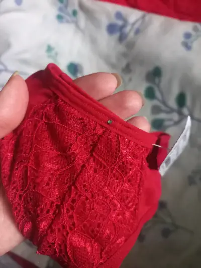 Colaless encaje rojo nuevo - miniatura 2