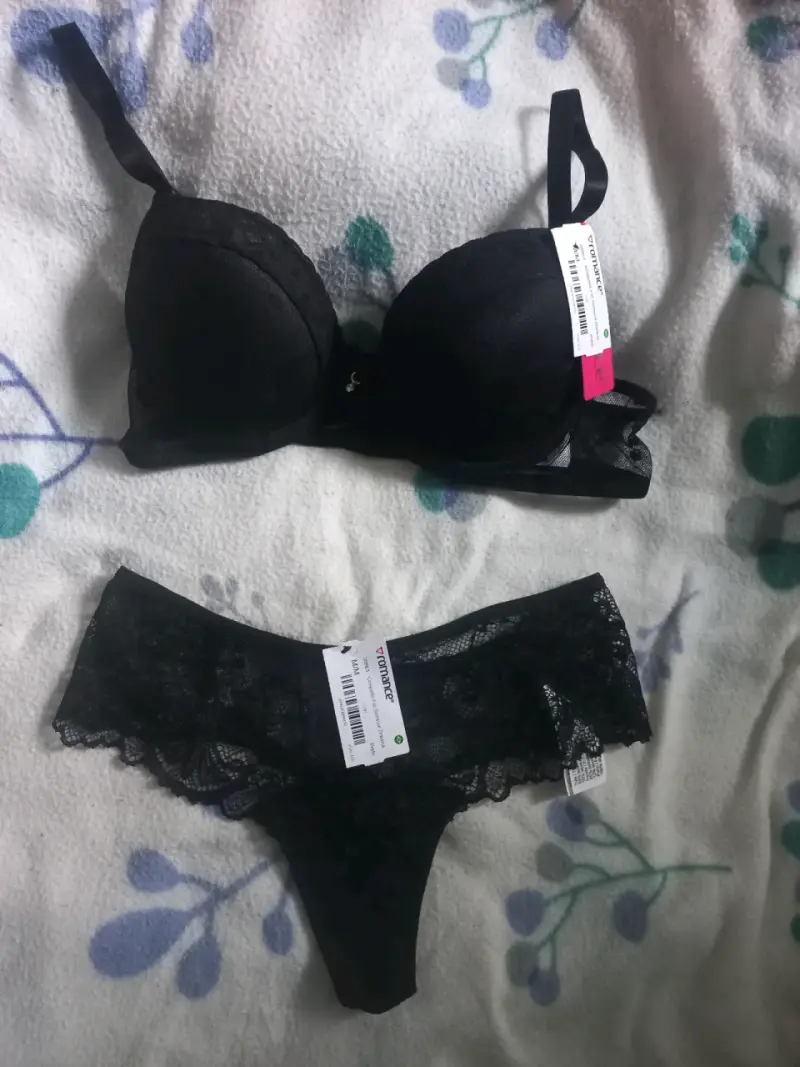 Conjunto lencería negra nueva - 1