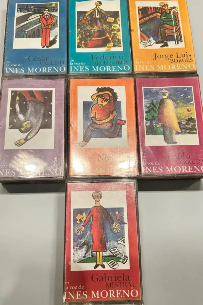 Colección de cassettes Inés Moreno