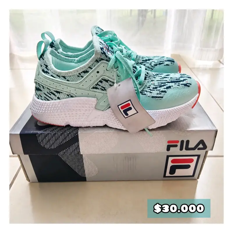 Zapatillas Fila verde menta nuevas