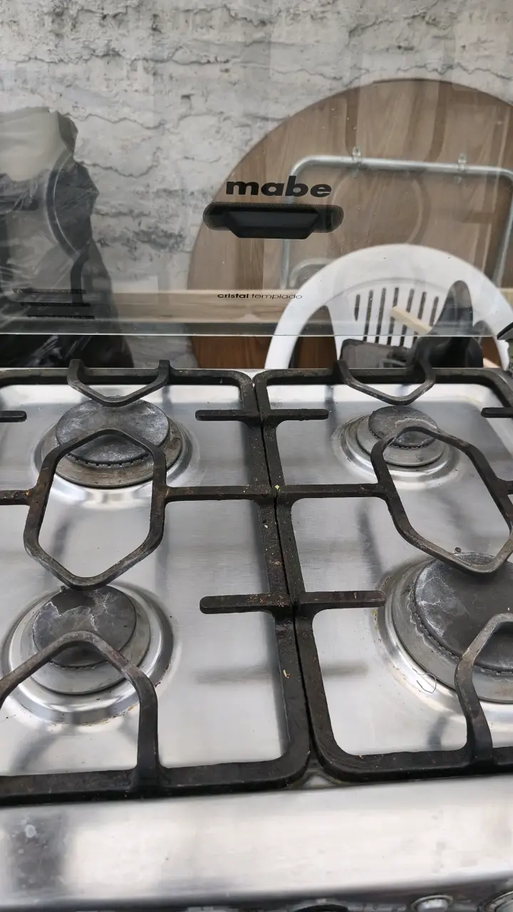 Cocina a gas Mabe acero inoxidable - 3