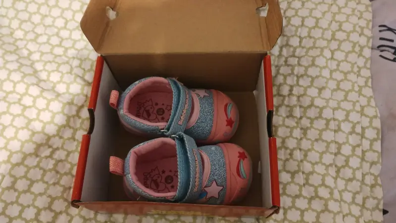 Zapatillas Bubblegummers rosadas para niñas - 3