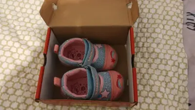 Zapatillas Bubblegummers rosadas para niñas - miniatura 3