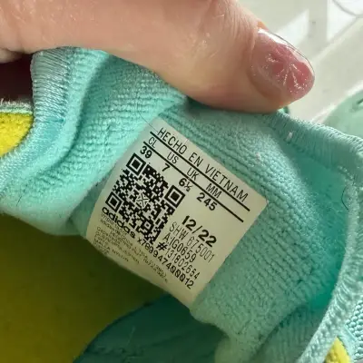 Zapatillas deportivas Adidas celestes - miniatura 4