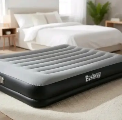Colchón inflable eléctrico 2 plazas Bestway - miniatura 1