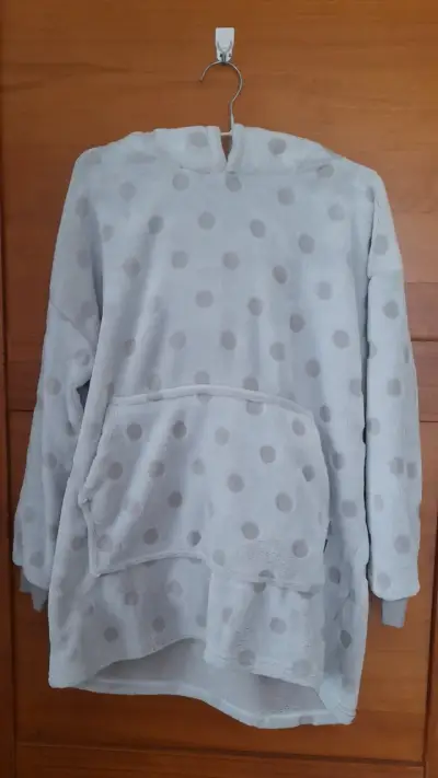 Sudadera polar de puntos gris - miniatura 2