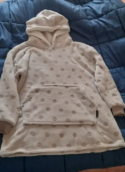 Sudadera polar de puntos gris - miniatura 3