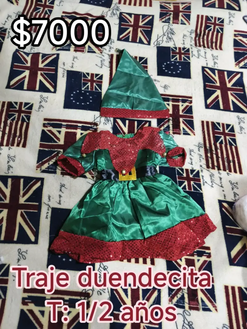 Disfraz de duendecita verde