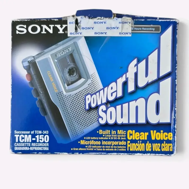 Grabadora cassette Sony TCM-150 - 2