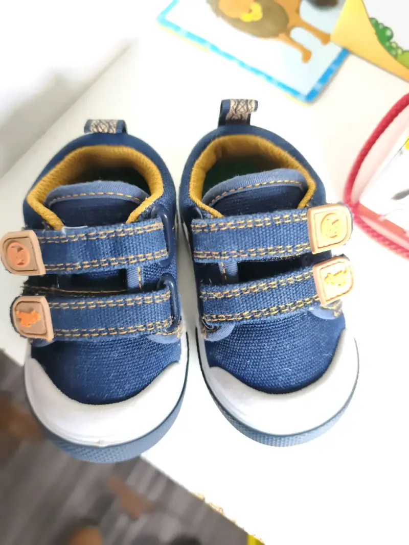 Zapatos de bebé azul marino - 3