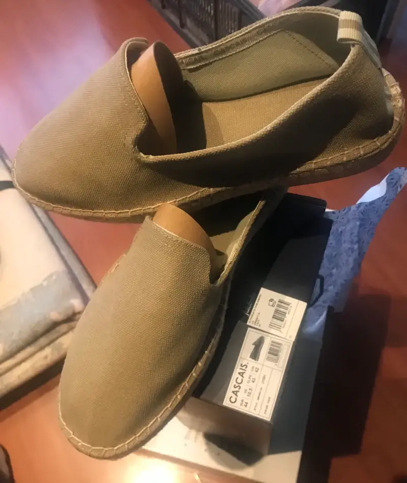 Alpargatas beige casuales