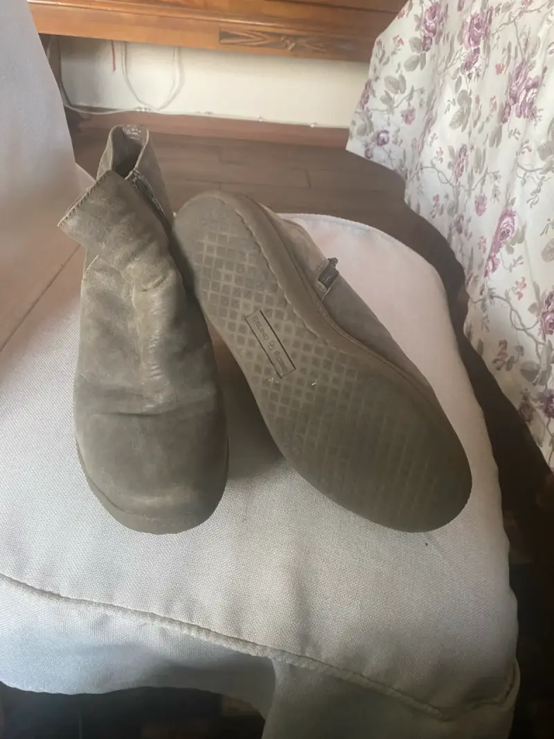 Botas de cuero reptil marrón - 2