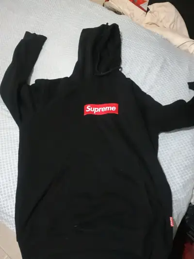Polerón Supreme negro con capucha Talla XXL - miniatura 1
