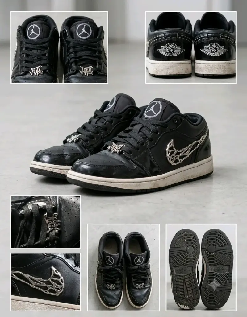 Zapatillas negras Air Jordan
