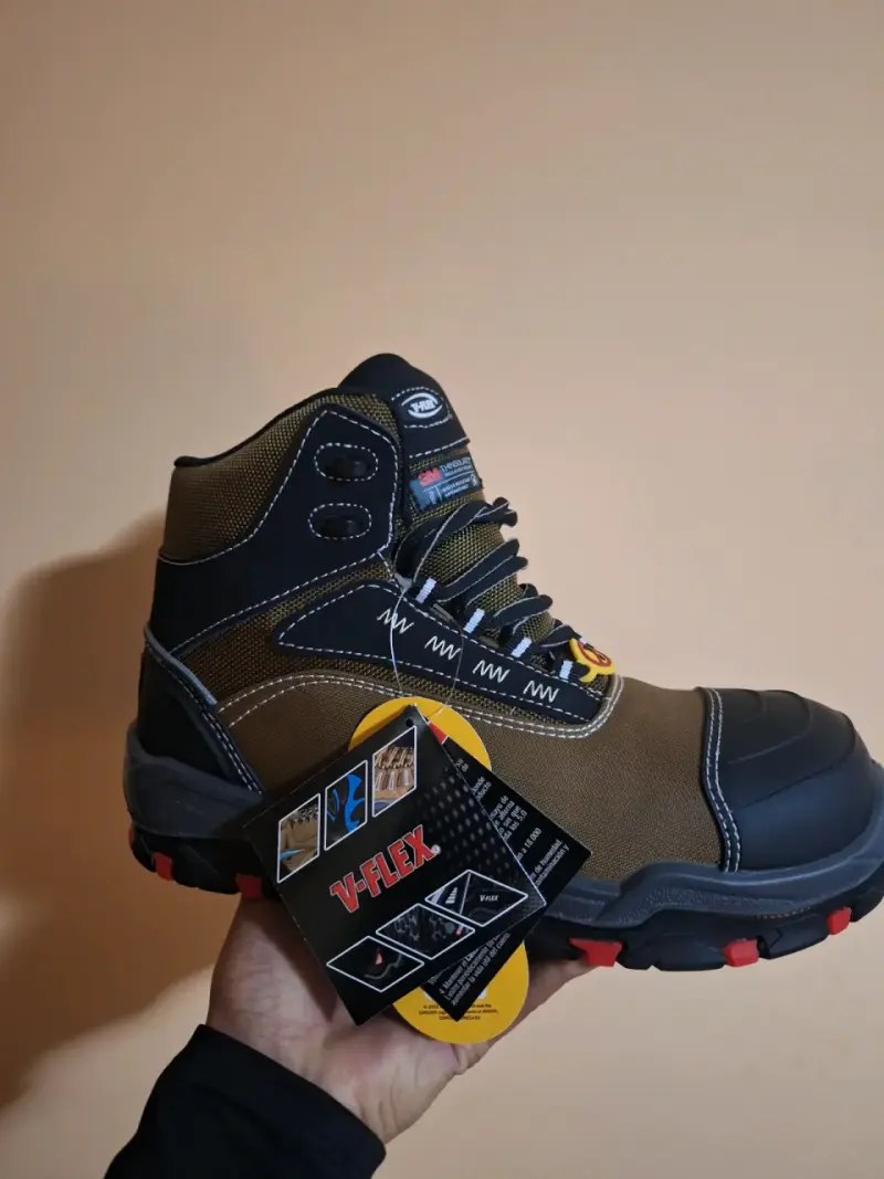 Botas de seguridad V-Flex marrones - 1