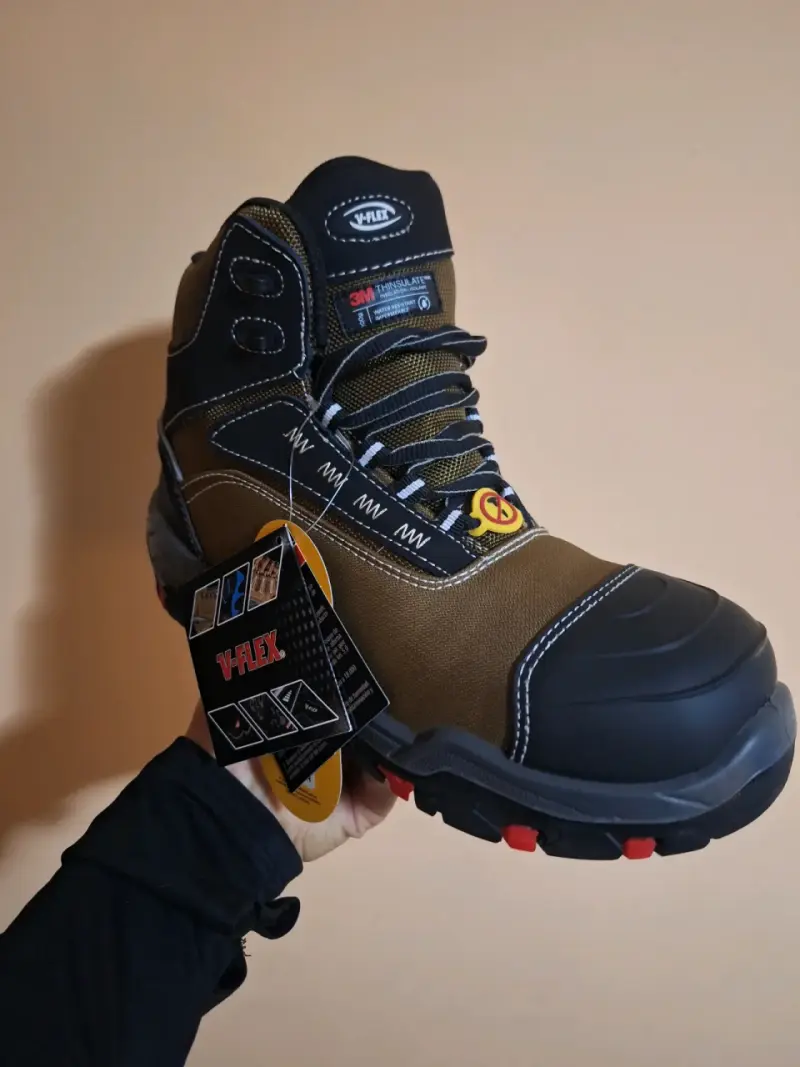 Botas de seguridad V-Flex marrones - 3