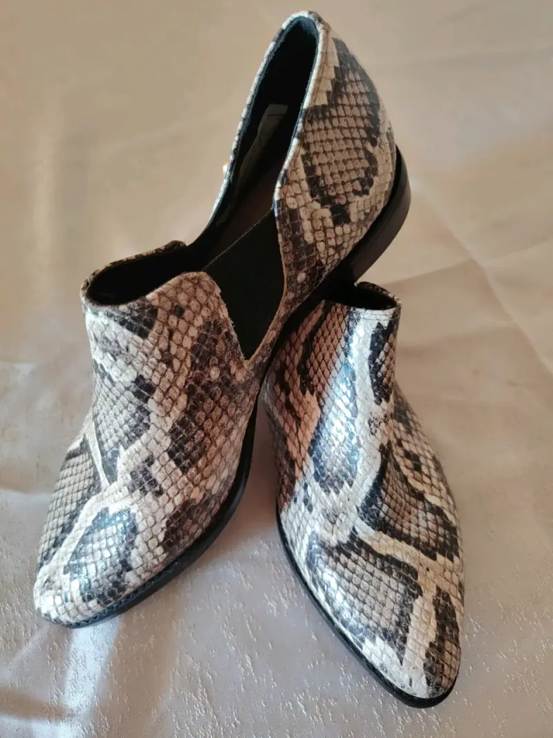 Zapatos de piel de serpiente - 1