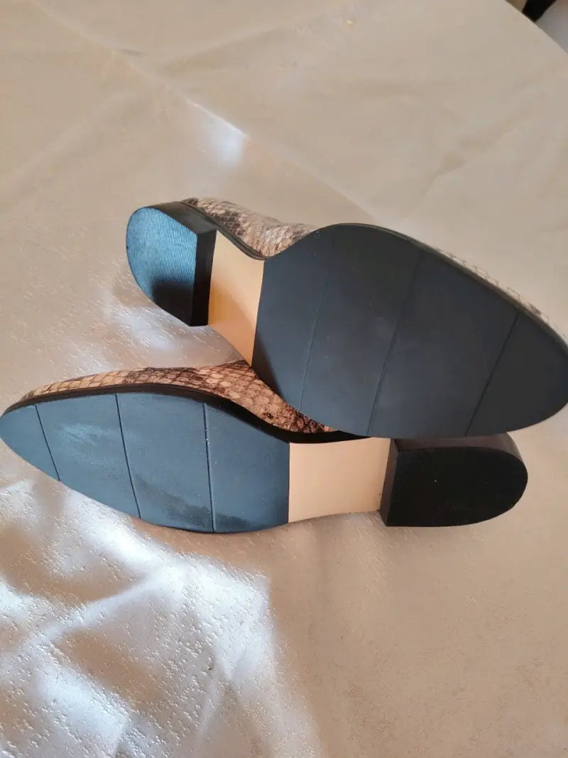 Zapatos de piel de serpiente - 4