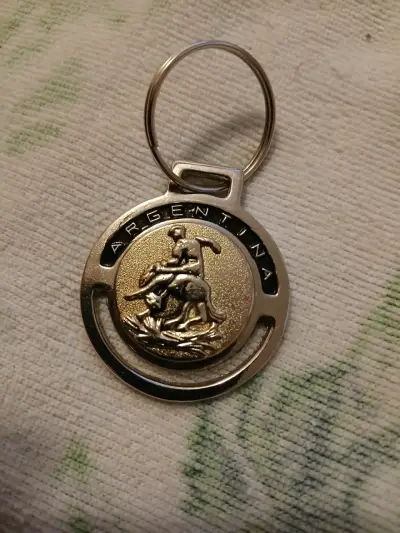 Llavero Argentina metálico - miniatura 1