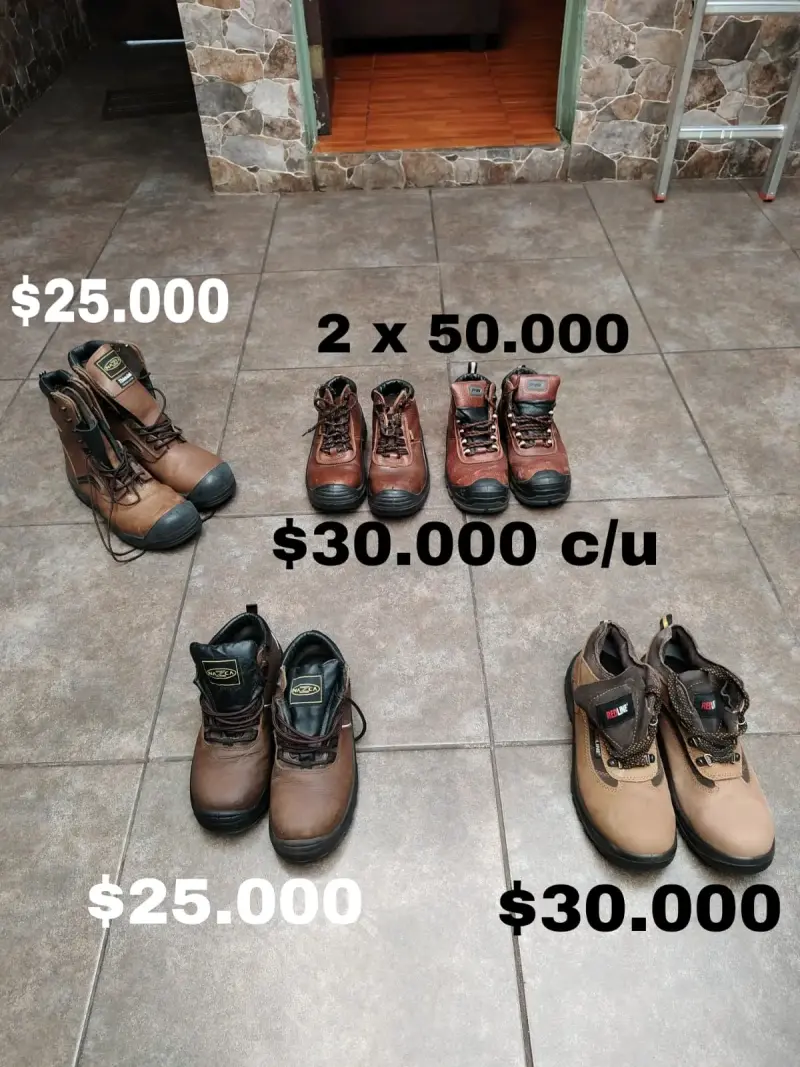 Botas de trabajo variadas - 1