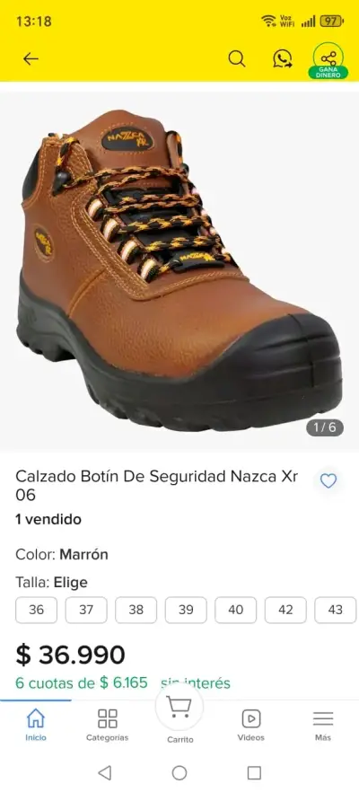Botas de trabajo variadas - miniatura 6