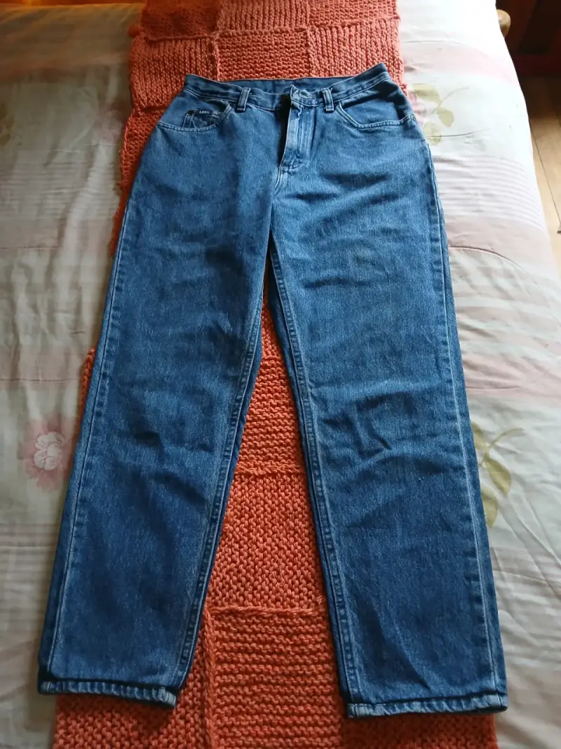Jeans azules de mezclilla - 1