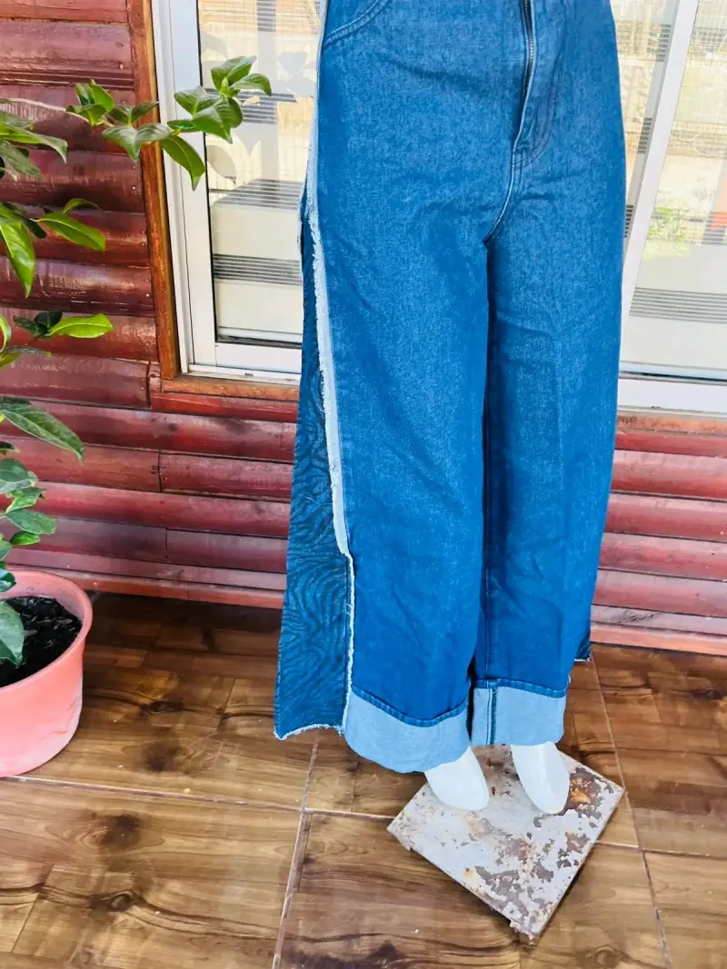 Jeans acampanados azul - 2