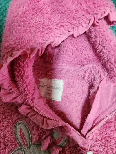 enterito de felpa rosa 3m - miniatura 2