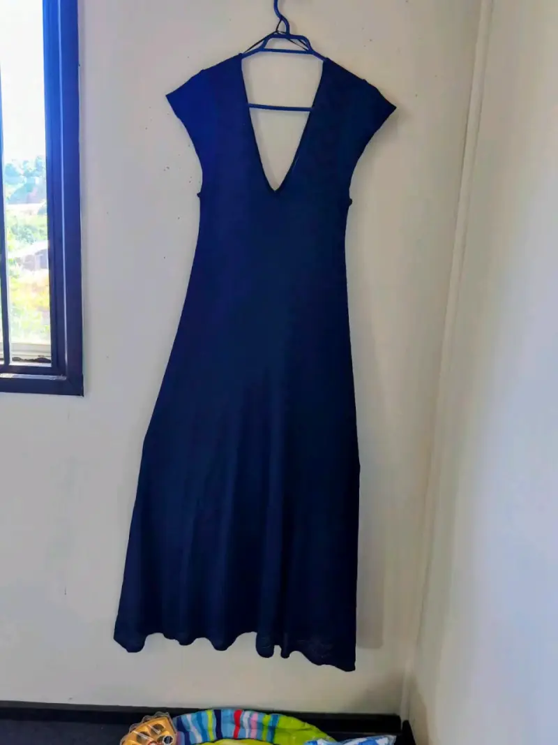 Vestido Zara azul - 3