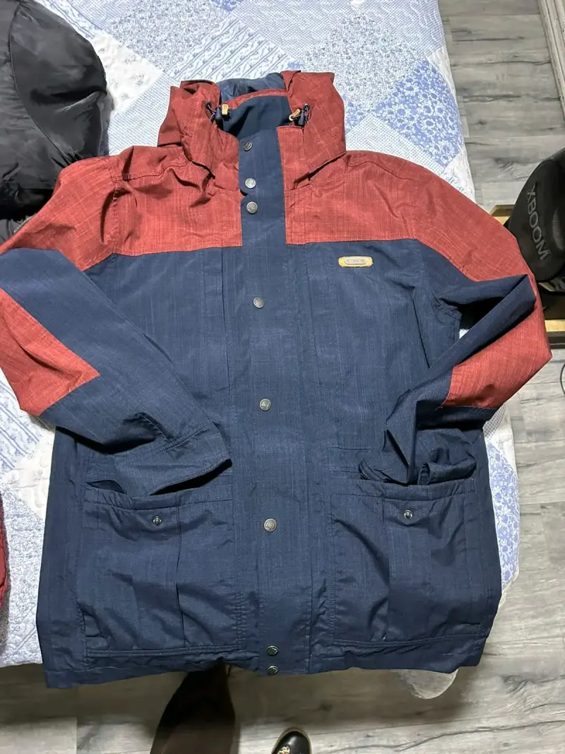 Chaqueta outdoor bicolor