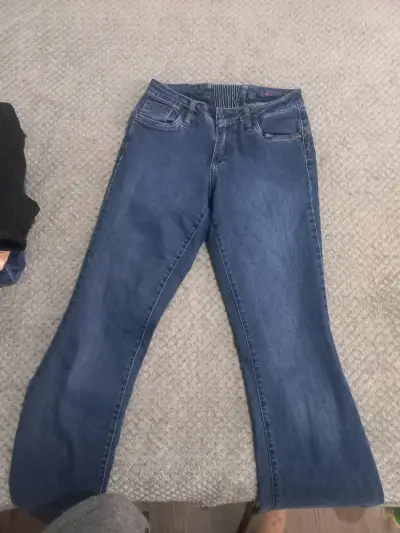 Jeans azul clásico mujer - miniatura 2