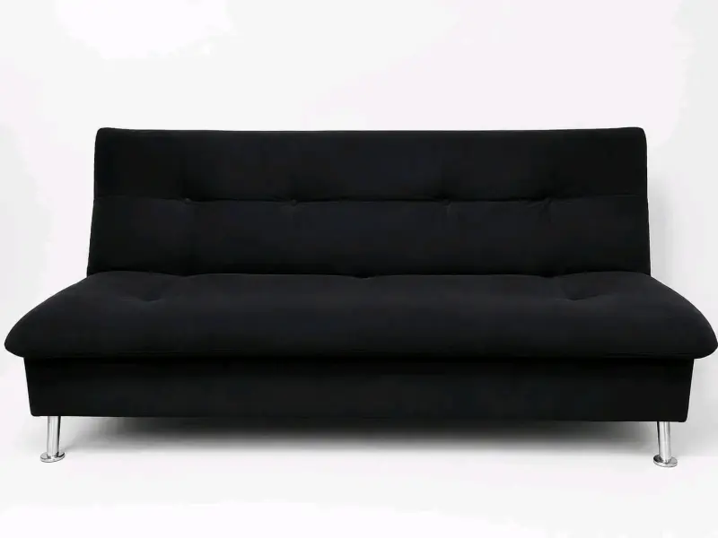 Sofá cama negro moderno - 1