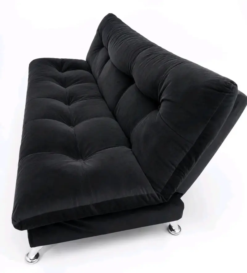 Sofá cama negro moderno - 2