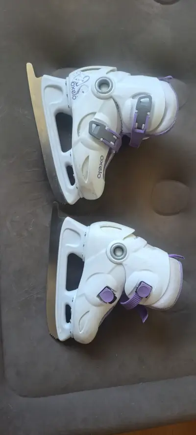 Patines de hielo ajustables niña Oxelo - miniatura 1