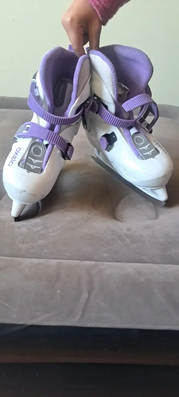 Patines de hielo ajustables niña Oxelo - 3
