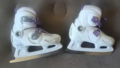 Patines de hielo ajustables niña Oxelo - miniatura 5
